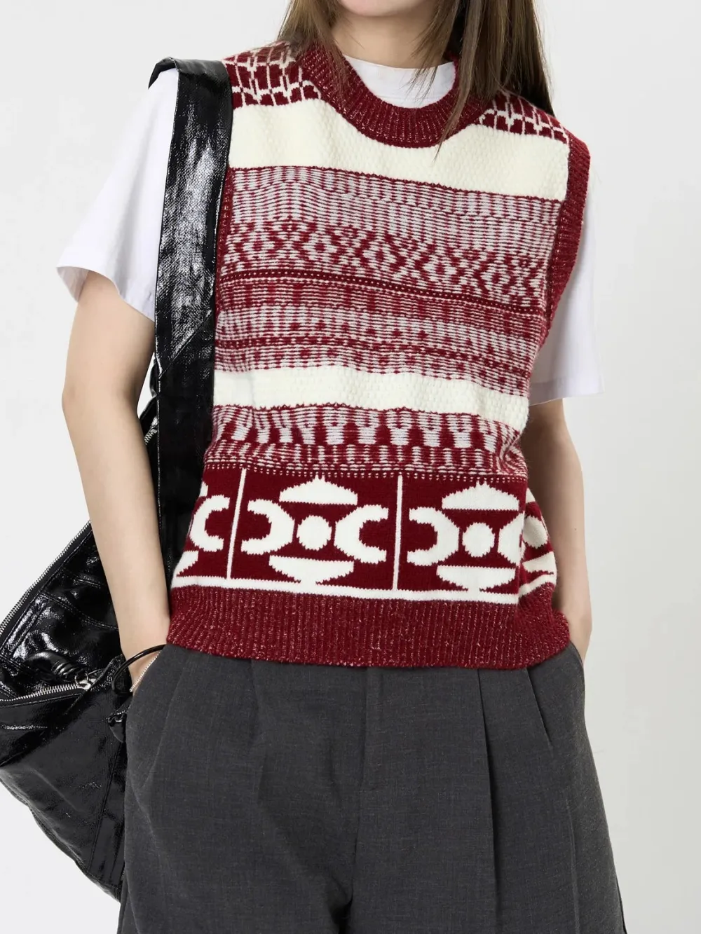 Womens Geometric Pattern Sleeveless