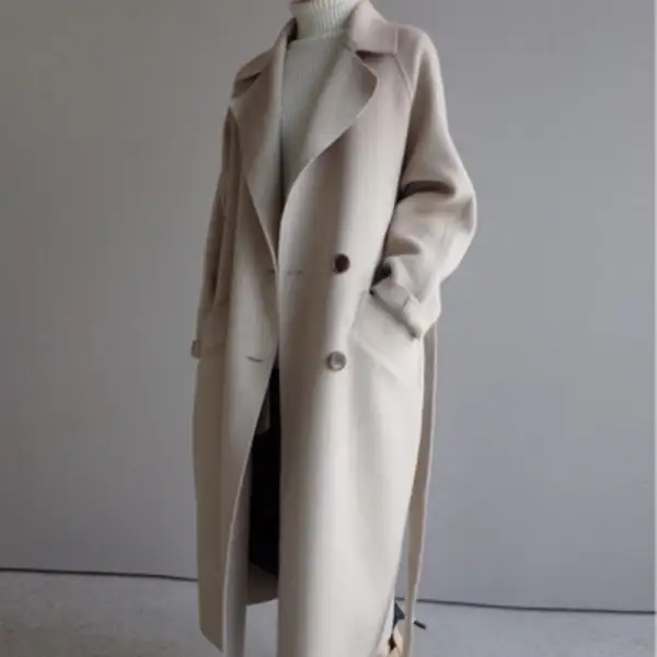 Longline Lapel Coat