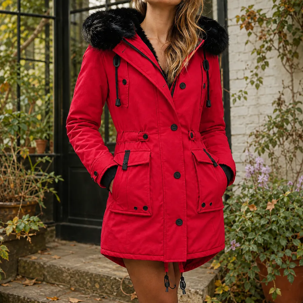Hooded Longline Overcoat