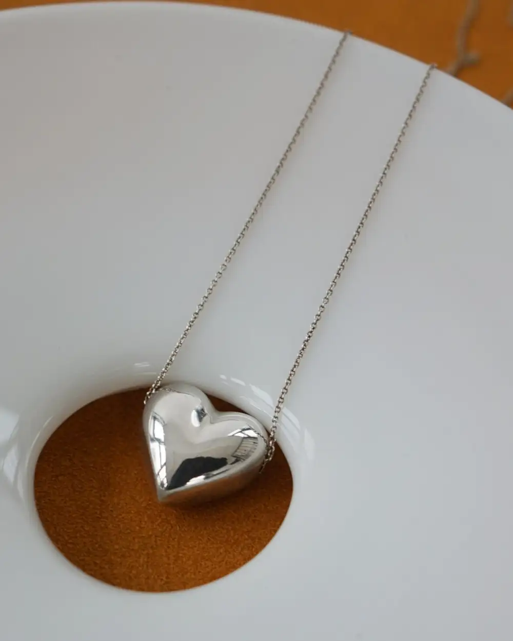 Puffy Heart Necklace