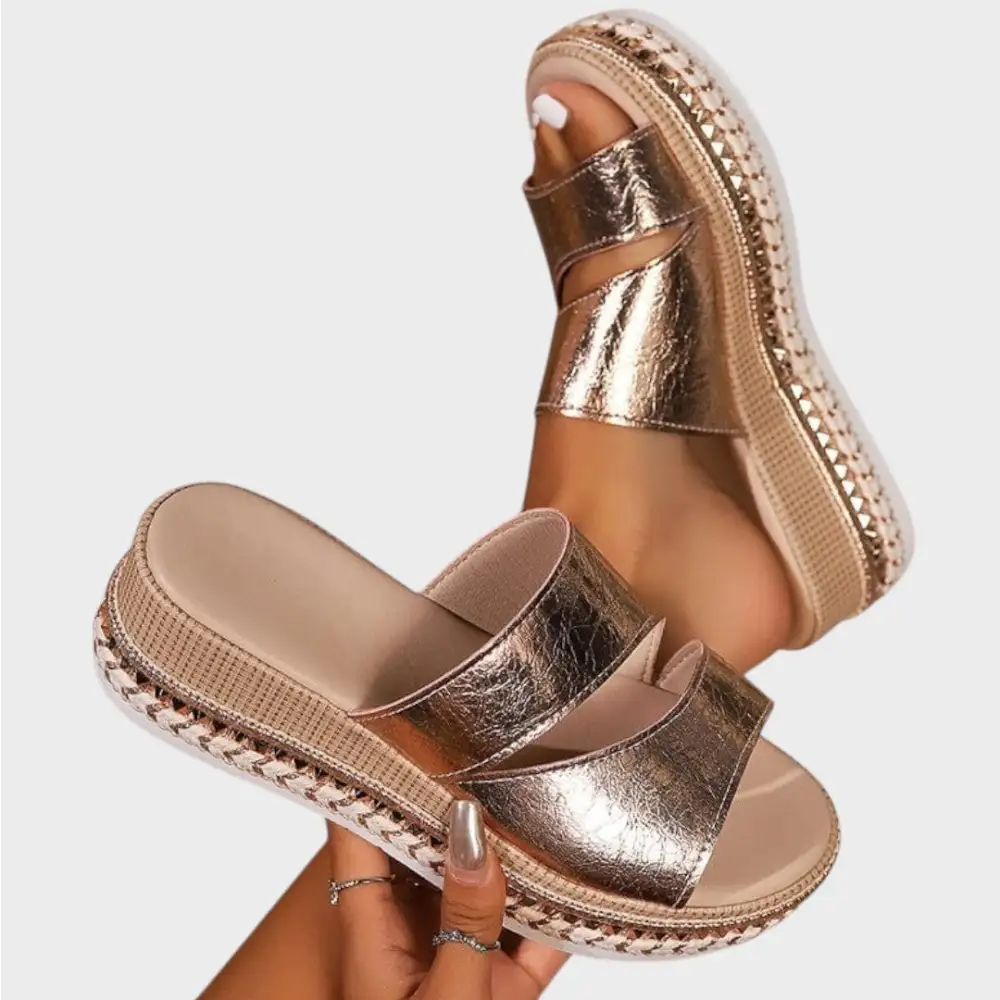 Modern Platform Everyday Flat Sandals