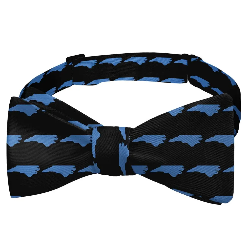 Classic Outline Motif Pattern Bow Tie