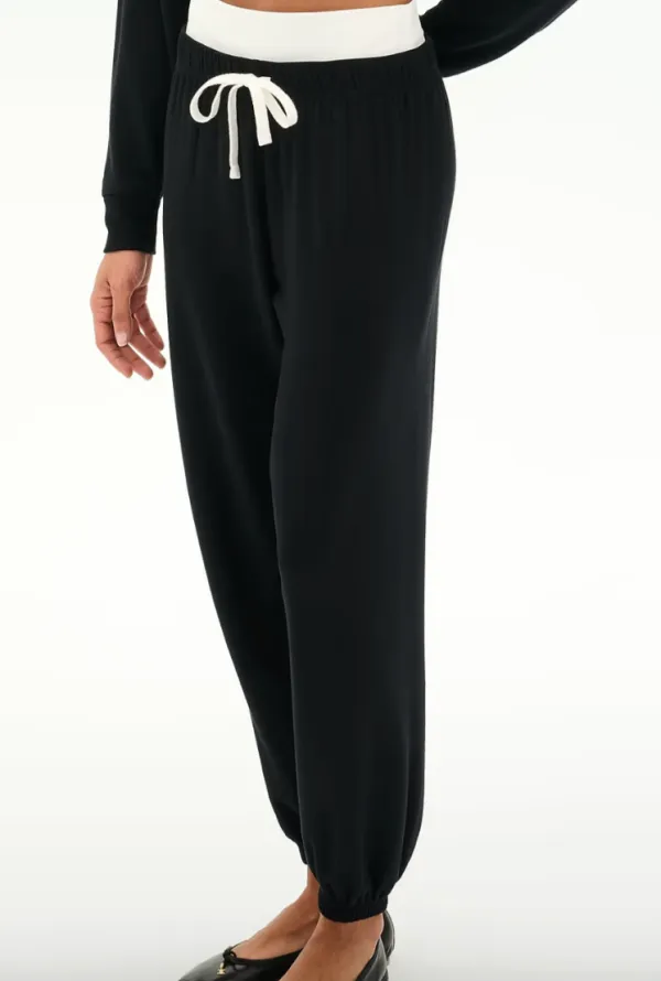 Dual-Waist Relaxed Sweatpants
