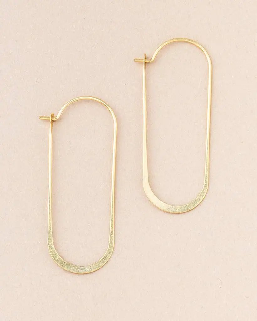 Oval Statement Fashion Earrings