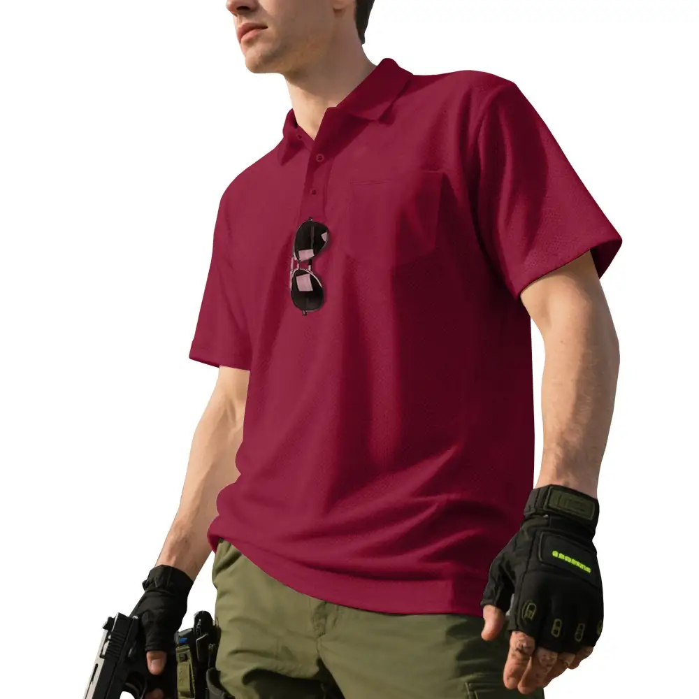 Modern Short Sleeve Polo Shirt