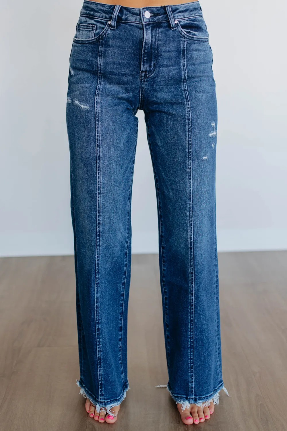 Women's Ultra High Rise Wide Leg Relaxed Fit Jeans
