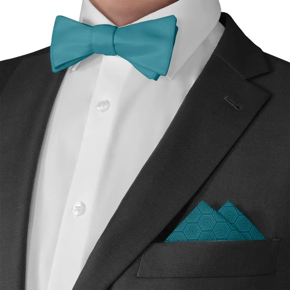 Elegant Timeless Geometric Pocket Square