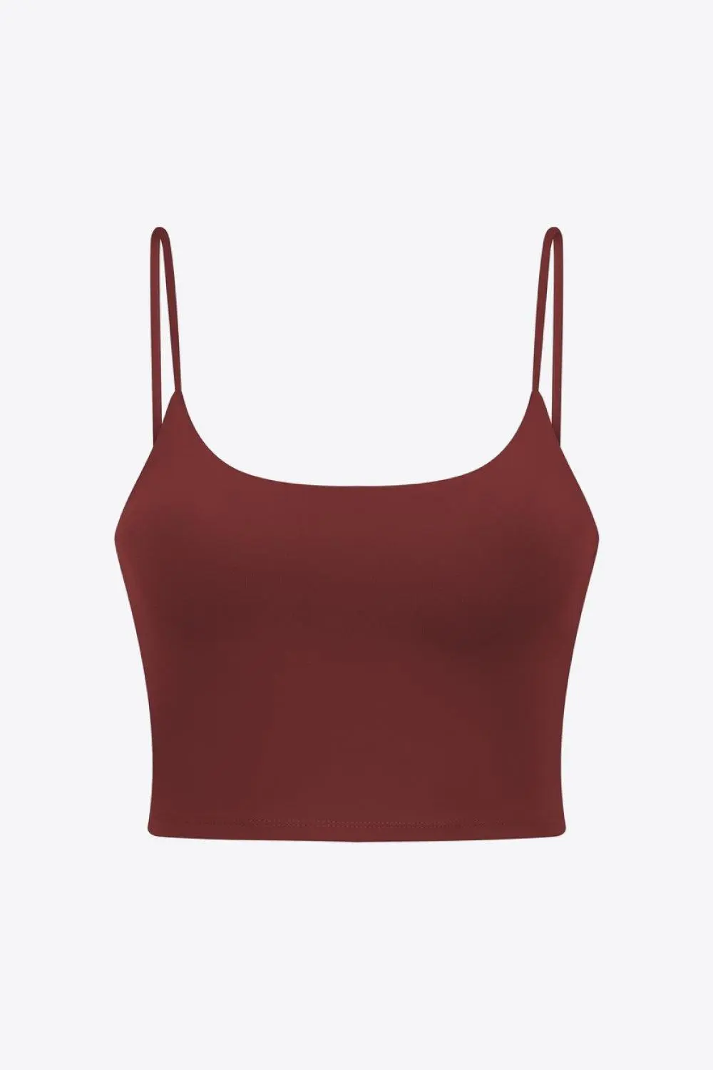 Refined Scoop-Neck Sports Cami
