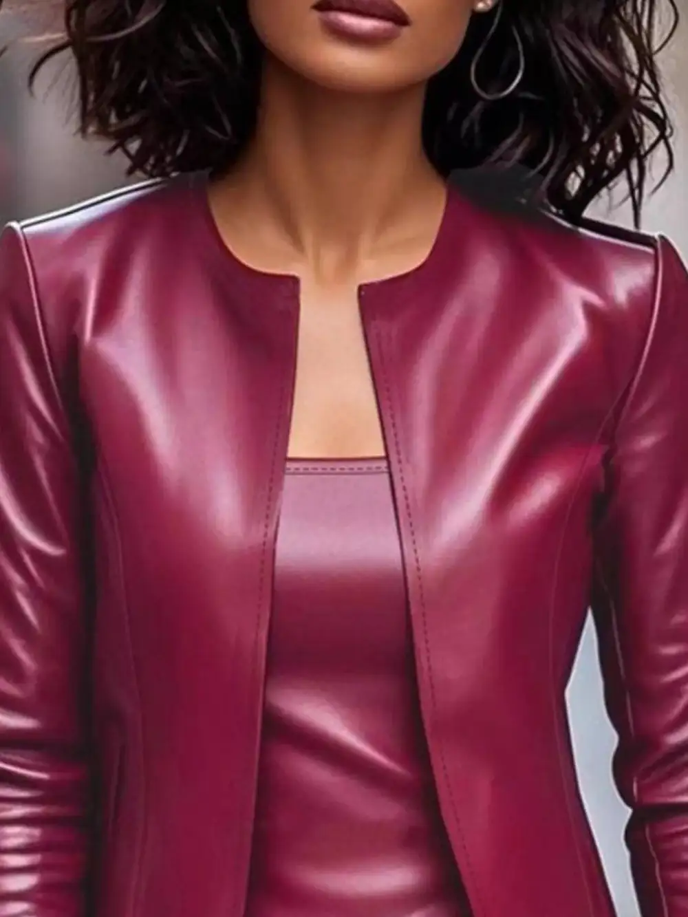 Faux Leather Piece Set Two