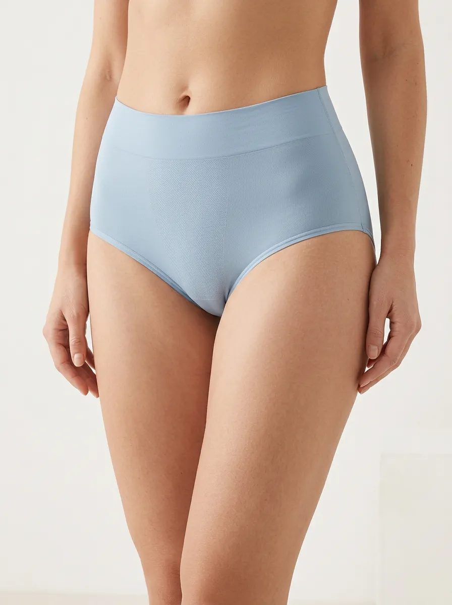 Women's Sleek-Essential High-Waisted Seamless Panties