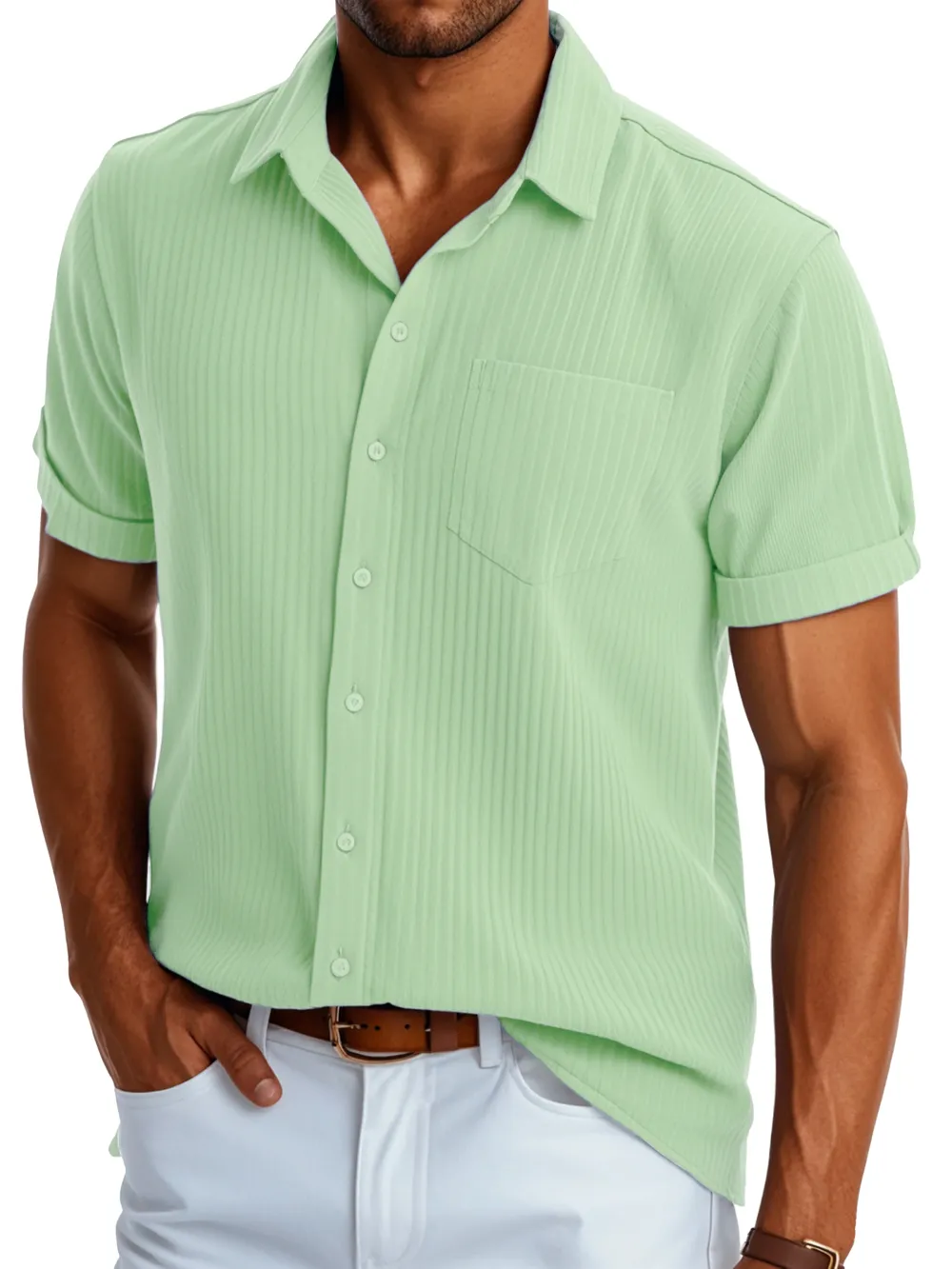 Relaxed Short Sleeve Pocket Shirt