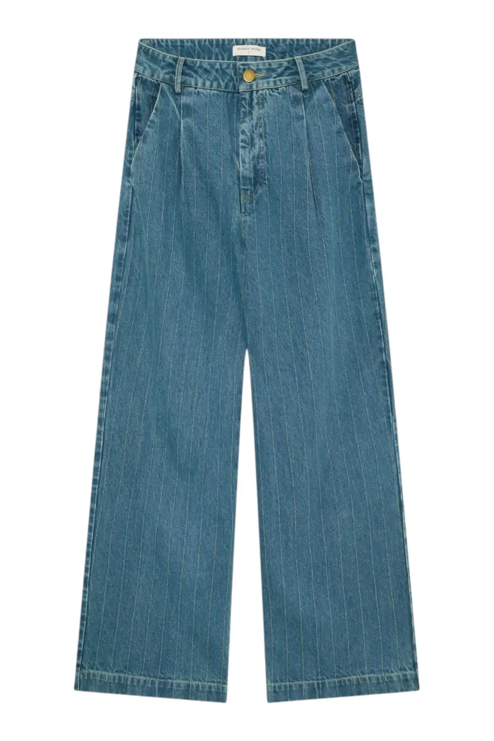 Western Stripe Denim Jeans