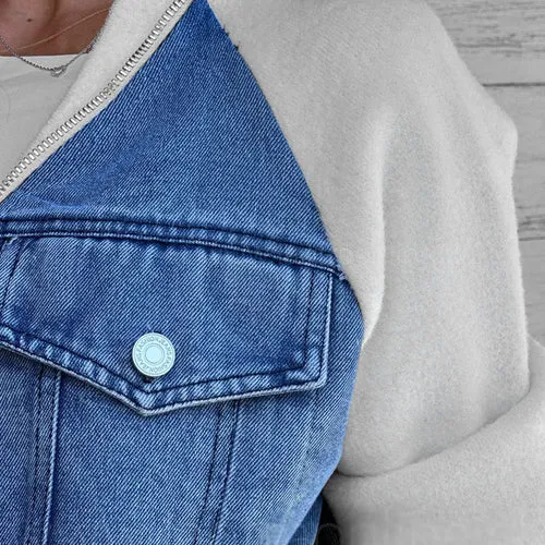 Knit Pocketed Sweater