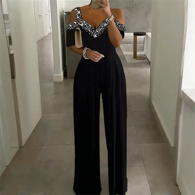 Statement Detail Elegant Jumpsuit