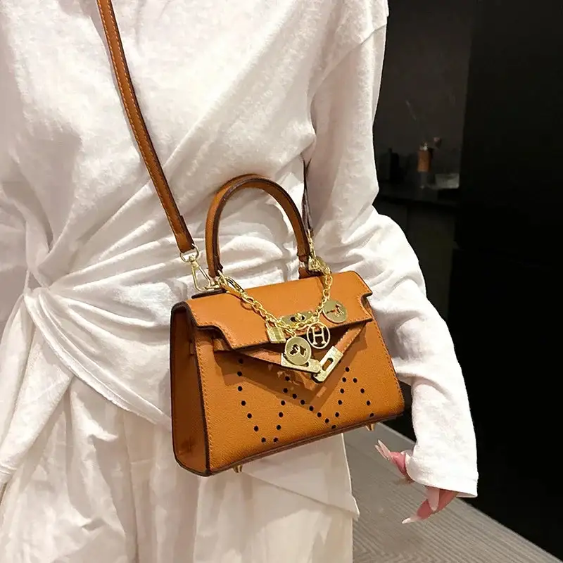 Trendsetter: Designer Leather Small Crossbody Handbag