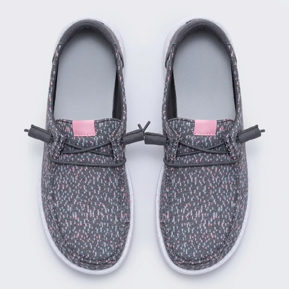 Wendy Stretch Speckle Mesh Lace Shoe