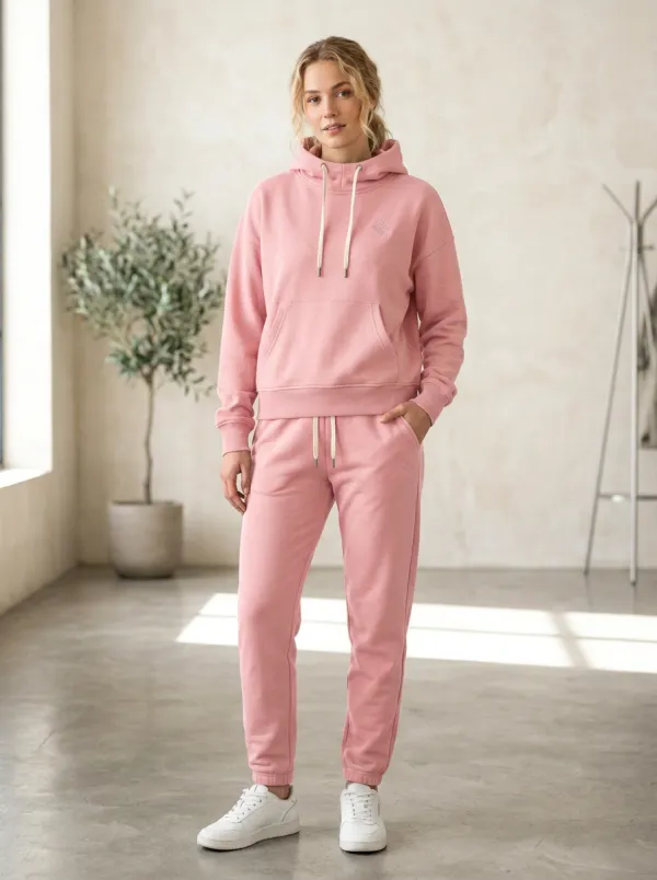 Women's Olive Green Matching Hoodie and Jogger Set