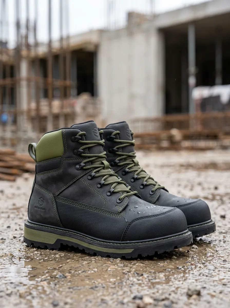Industrial Men's Waterproof Work Boots