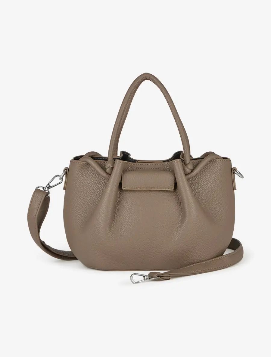 Detailed Textured Everyday Crossbody Bag