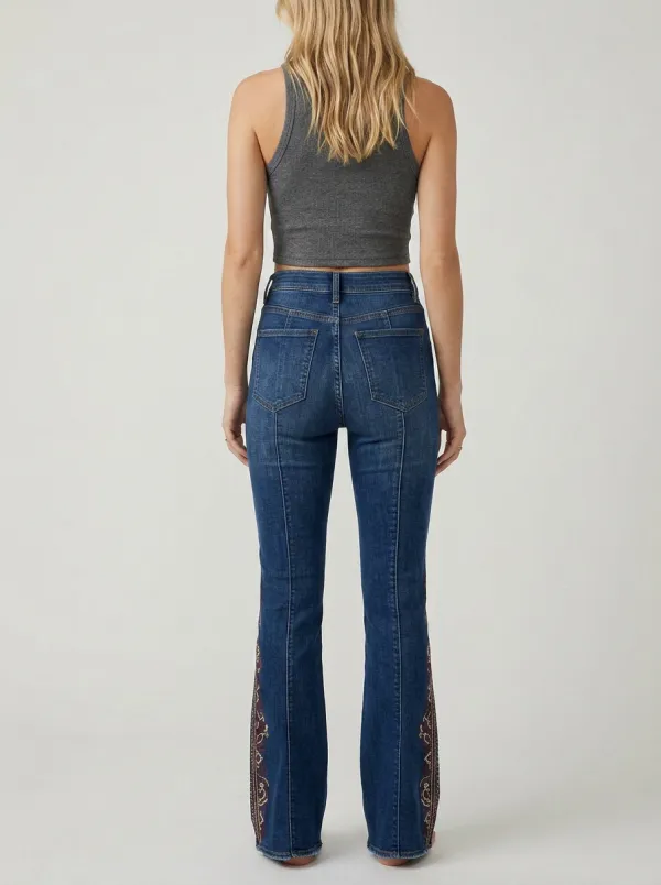 Women's High Waist Casual Denim Jeans