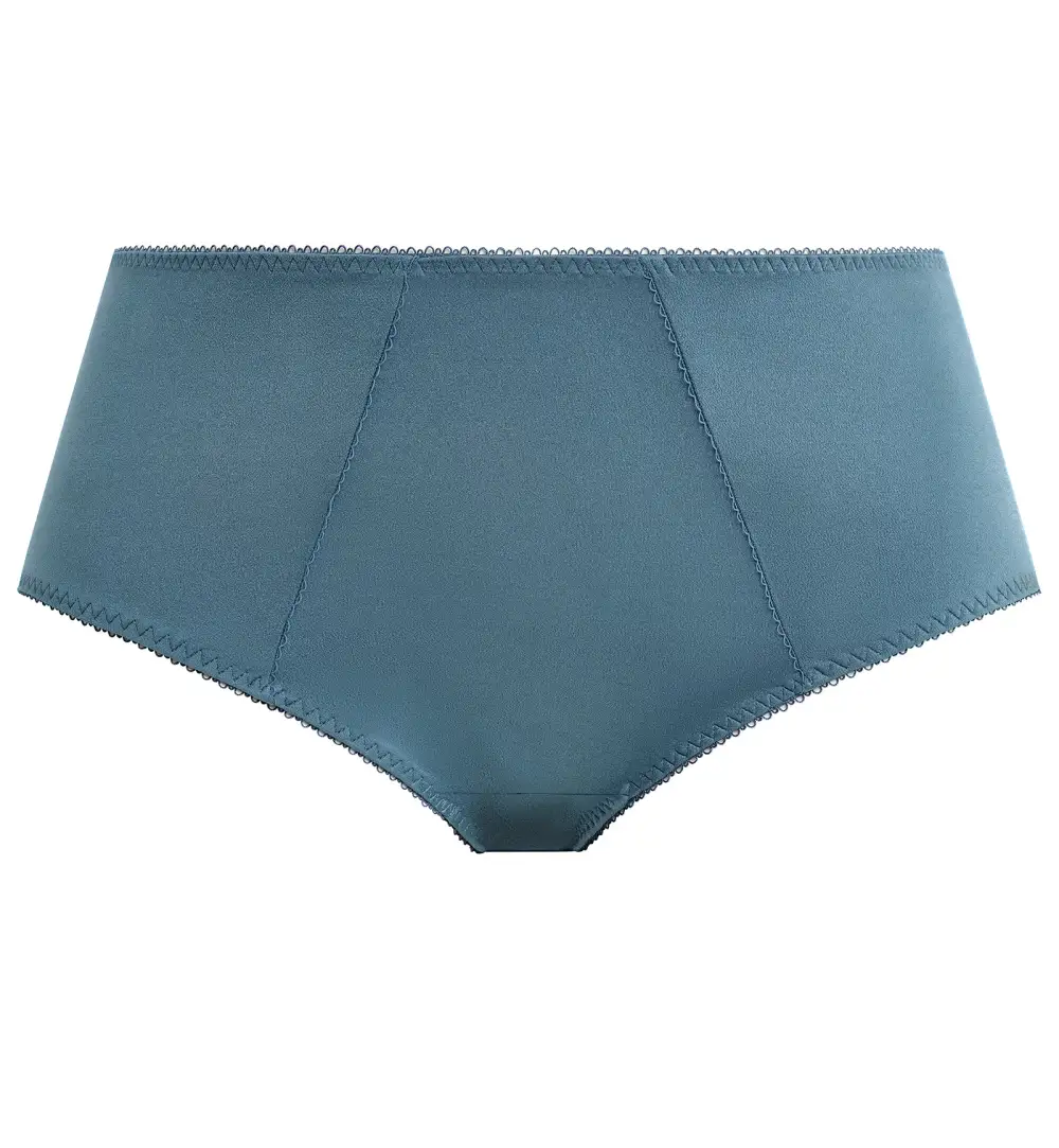 High-Waist Cotton Full-Coverage Brief Panty