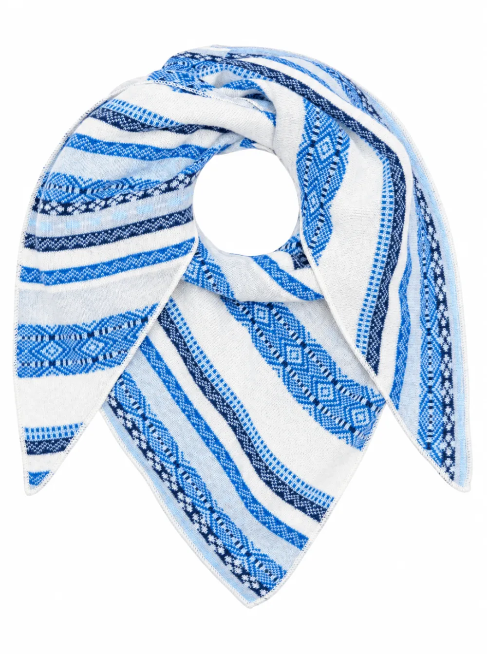 Cashmere Wool Heart Pattern Fashion Scarf