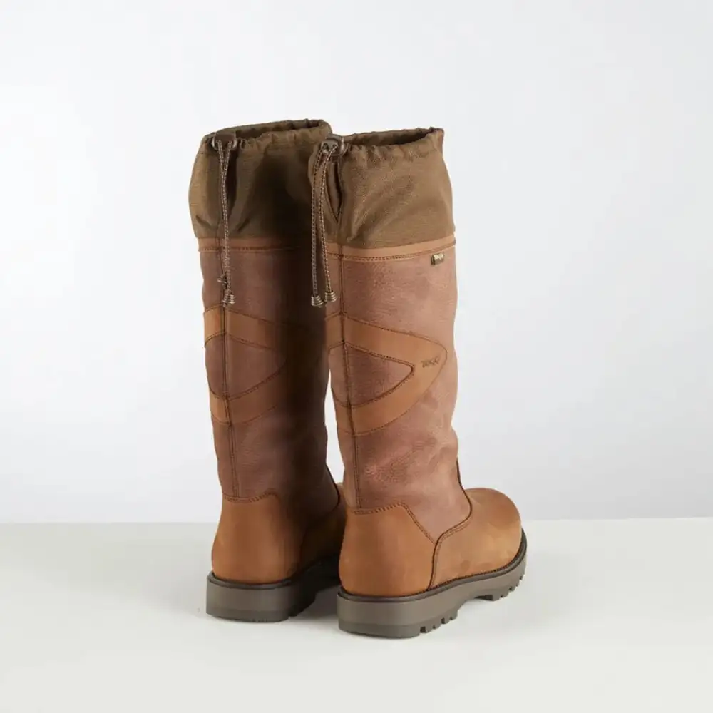 Weather-Ready Leather Riding Boots