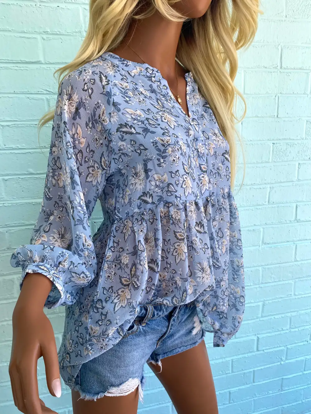 Relaxed Floral Tunic