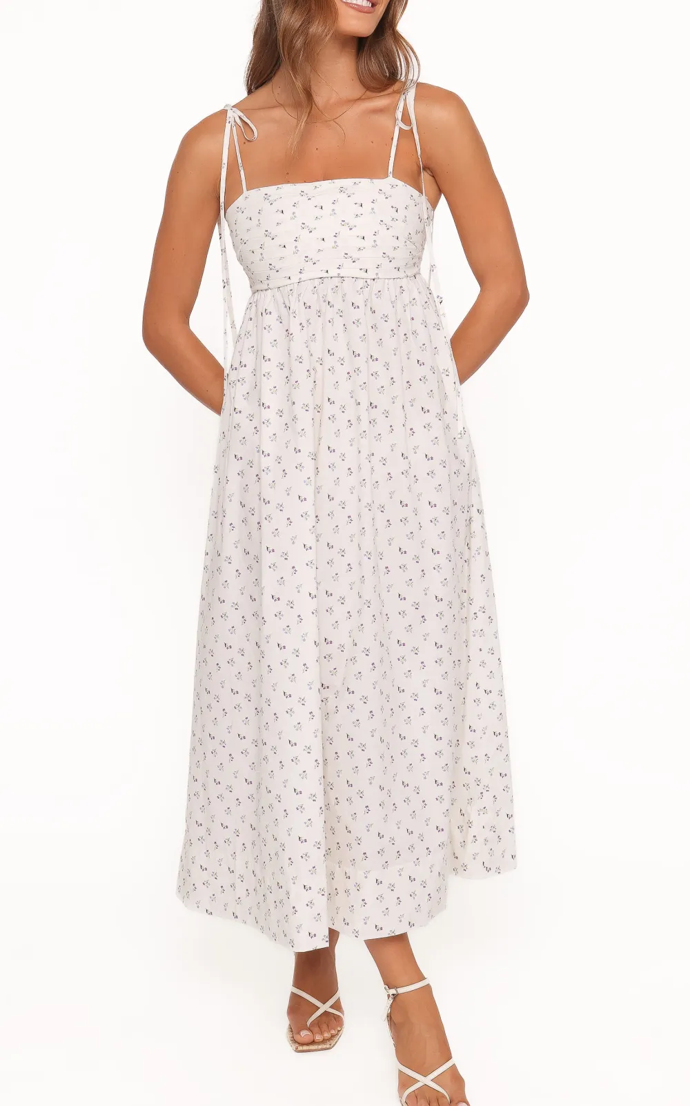 Floral Empire Maxi Dress