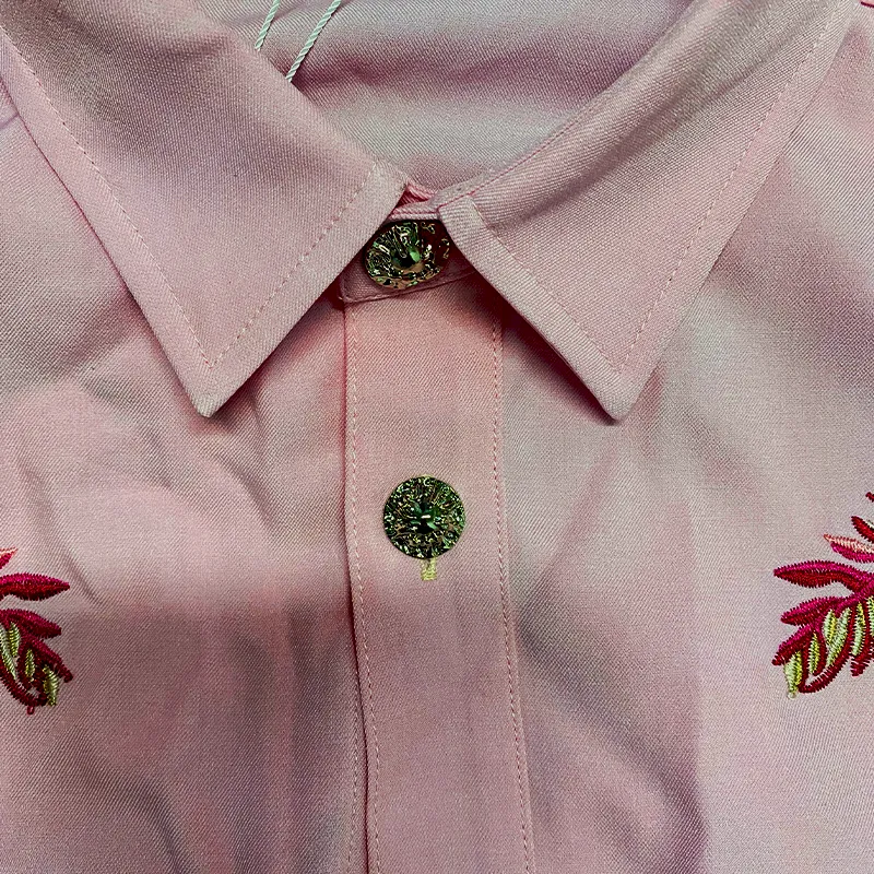 Relaxed Button Textured Shirt
