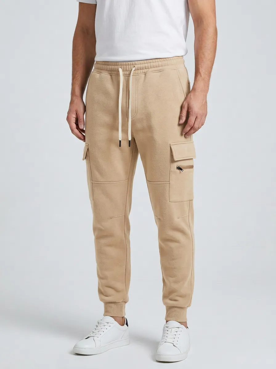 Weekend Graphic Print Heritage Look Men's Cargo Jogger Pants