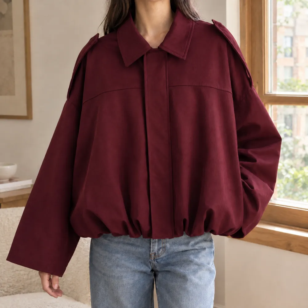 Pointed Collar Jacket