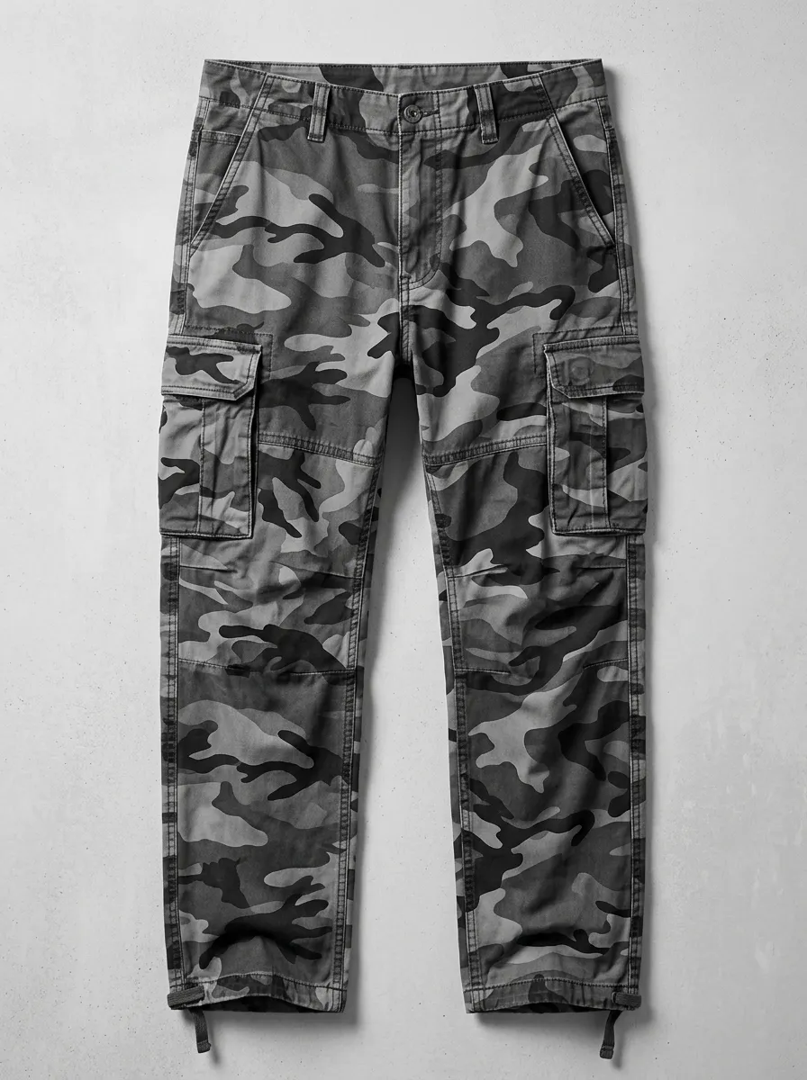 Mission-Inspired Camouflage Tactical Camouflage Cargo Pants