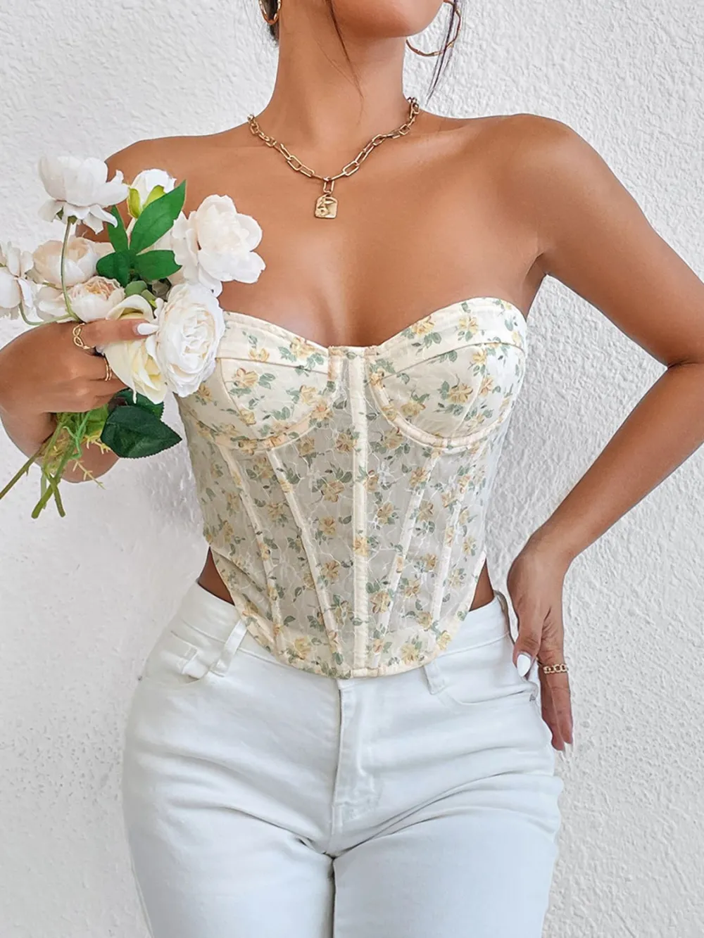 Everyday Strapless Bustier Tank Top