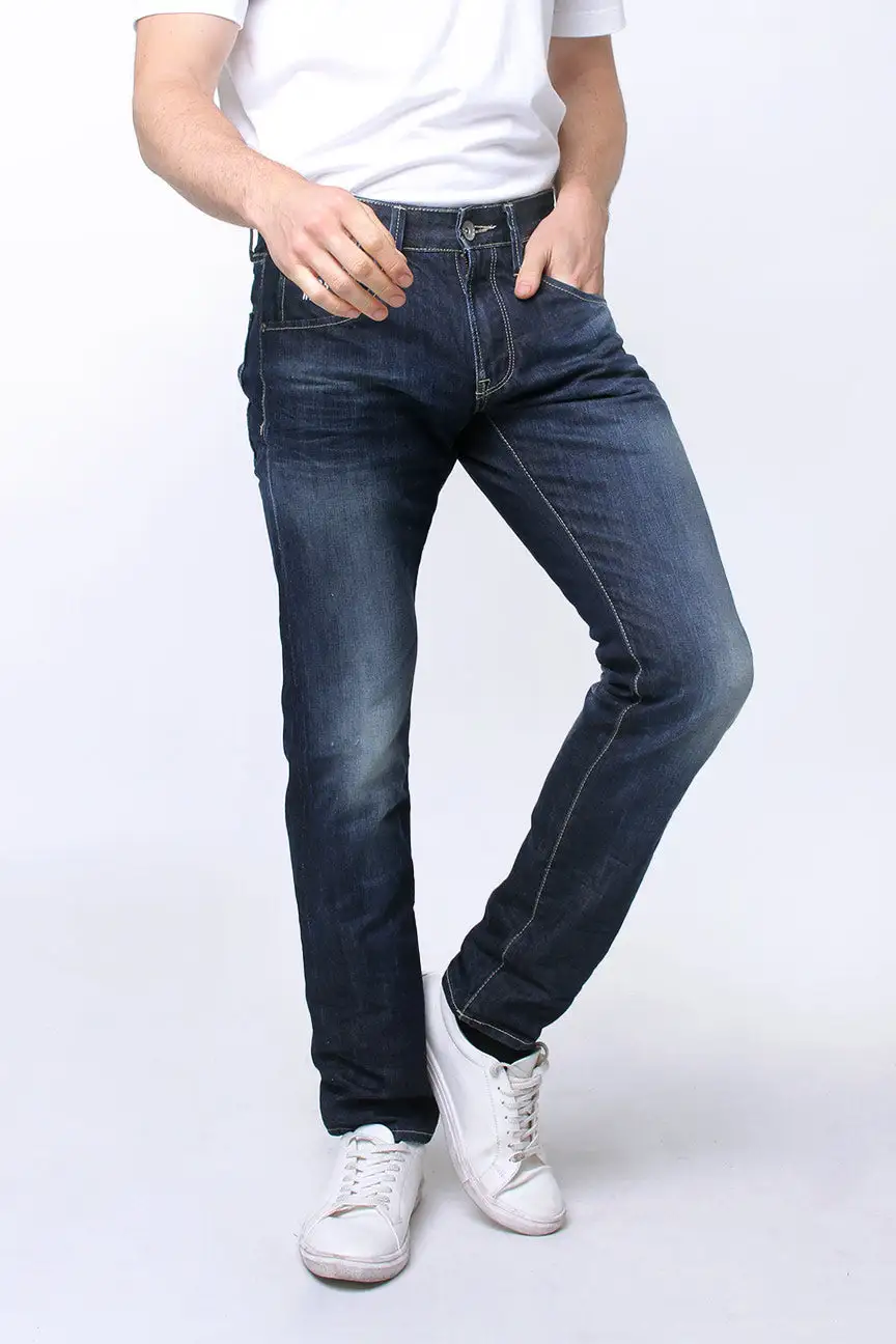 Men's Refined Slim Fit Denim Pants