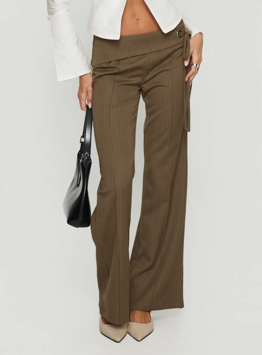Cedrina Eyelet Straight Leg Pants