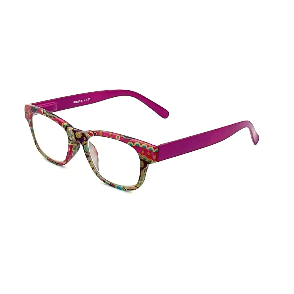 Full-Lens Case-Included Reading Glasses