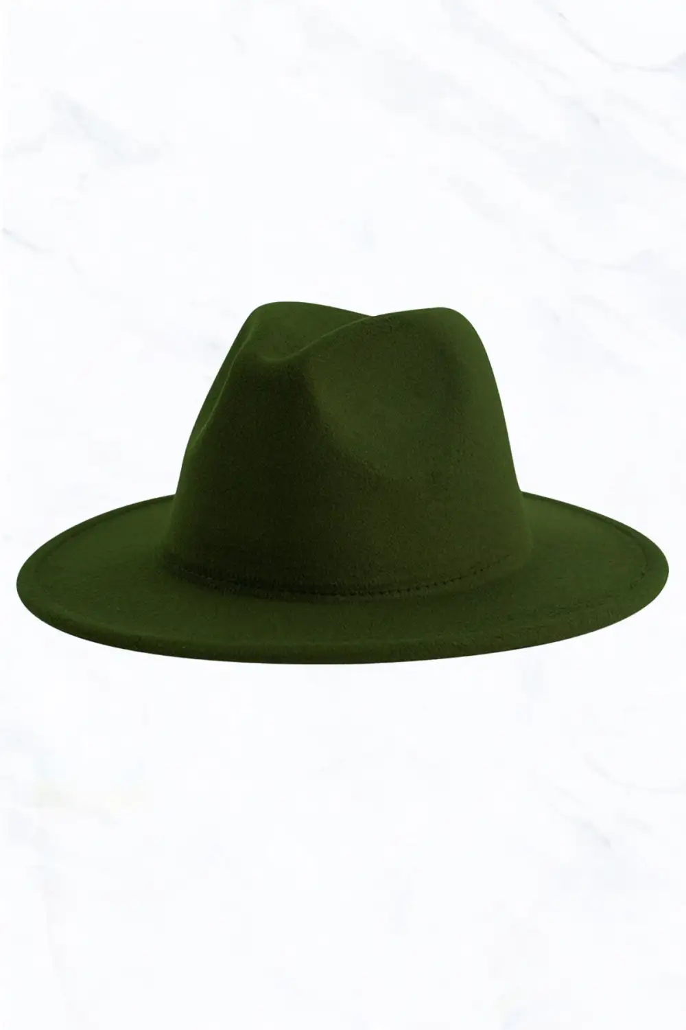 Flat Edge Felt Jazz Hat