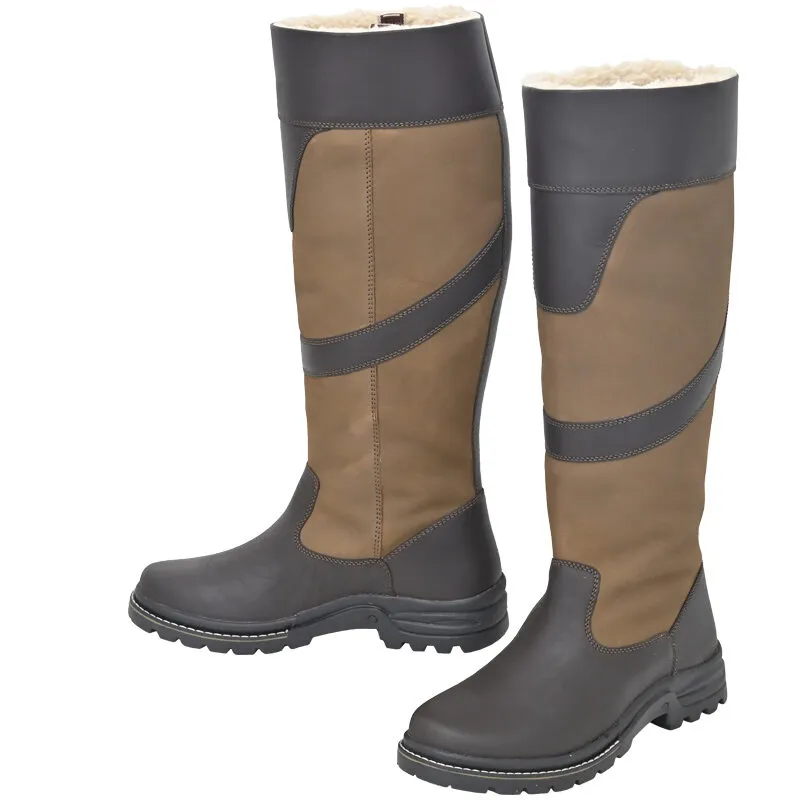 Refined Side Zip Everyday Tall Riding Boots