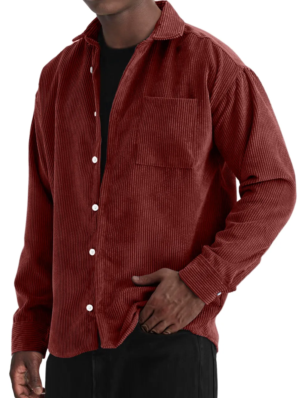 Modern Corduroy Pocket Shirt
