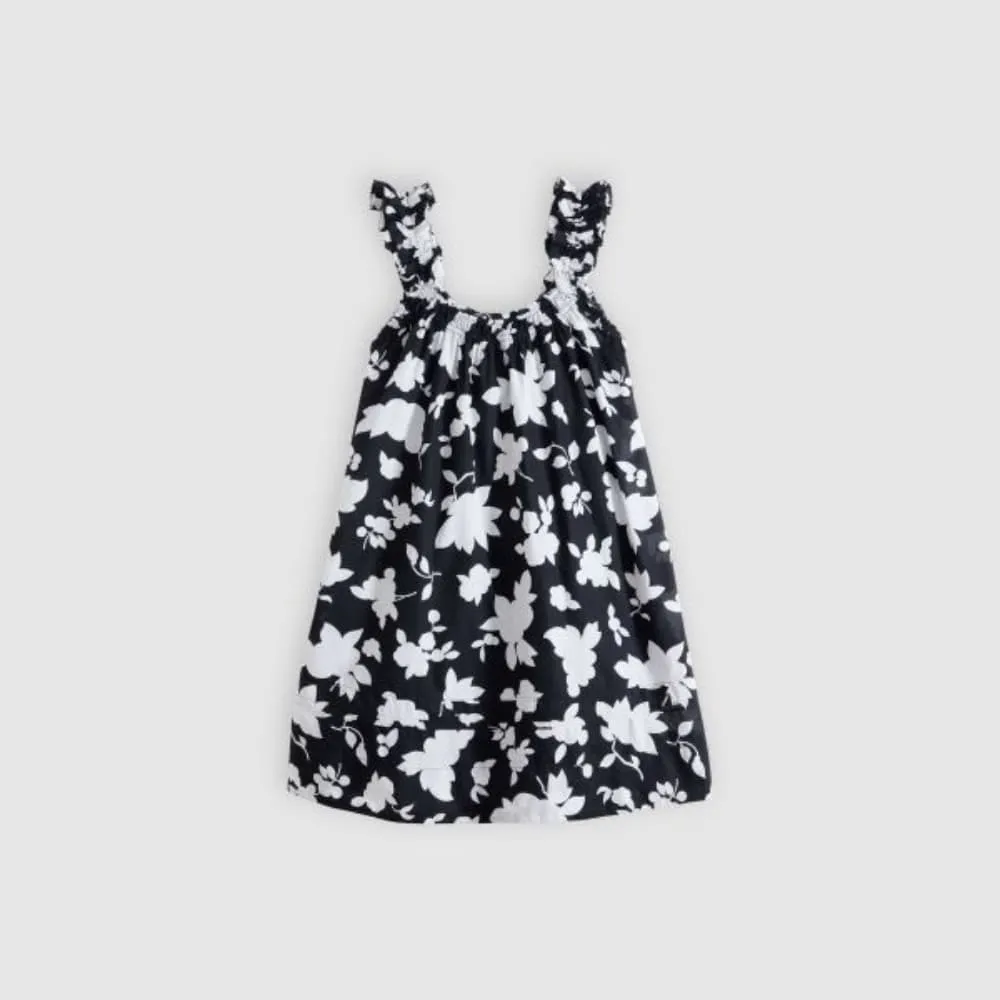Floral Cotton Women's Mini Dress