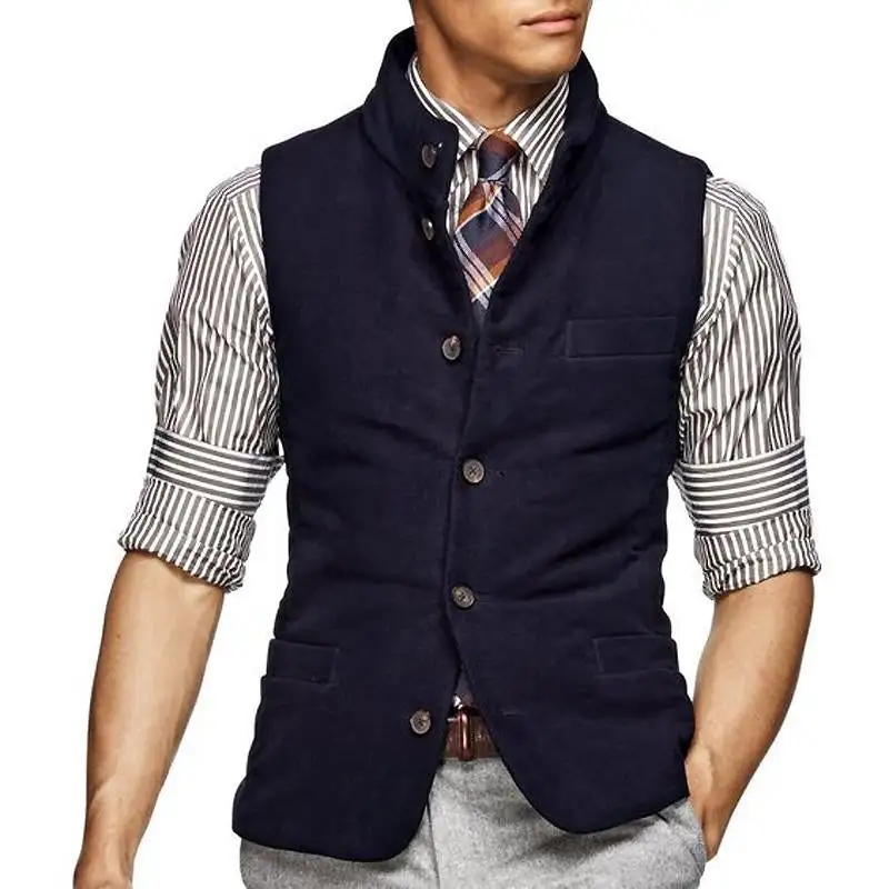 Band Collar Utility Vest