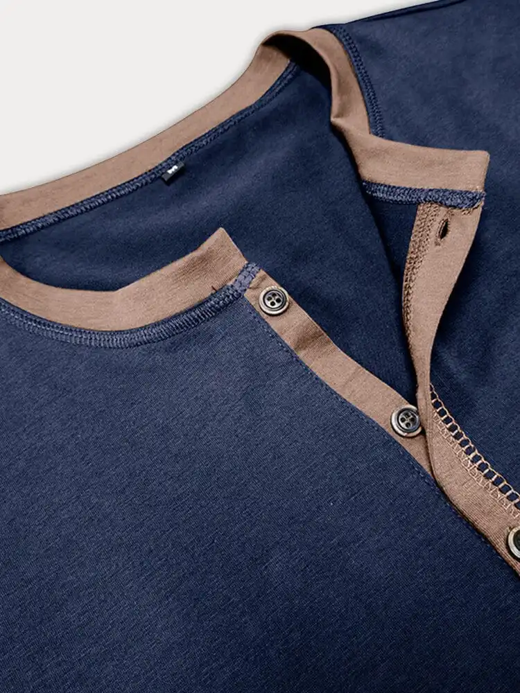 Retro Henley Shirt