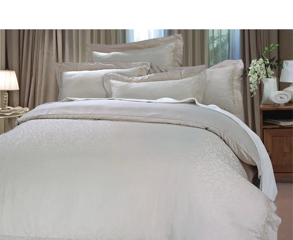 Calm Cotton Jacquard Complete Bedding Set