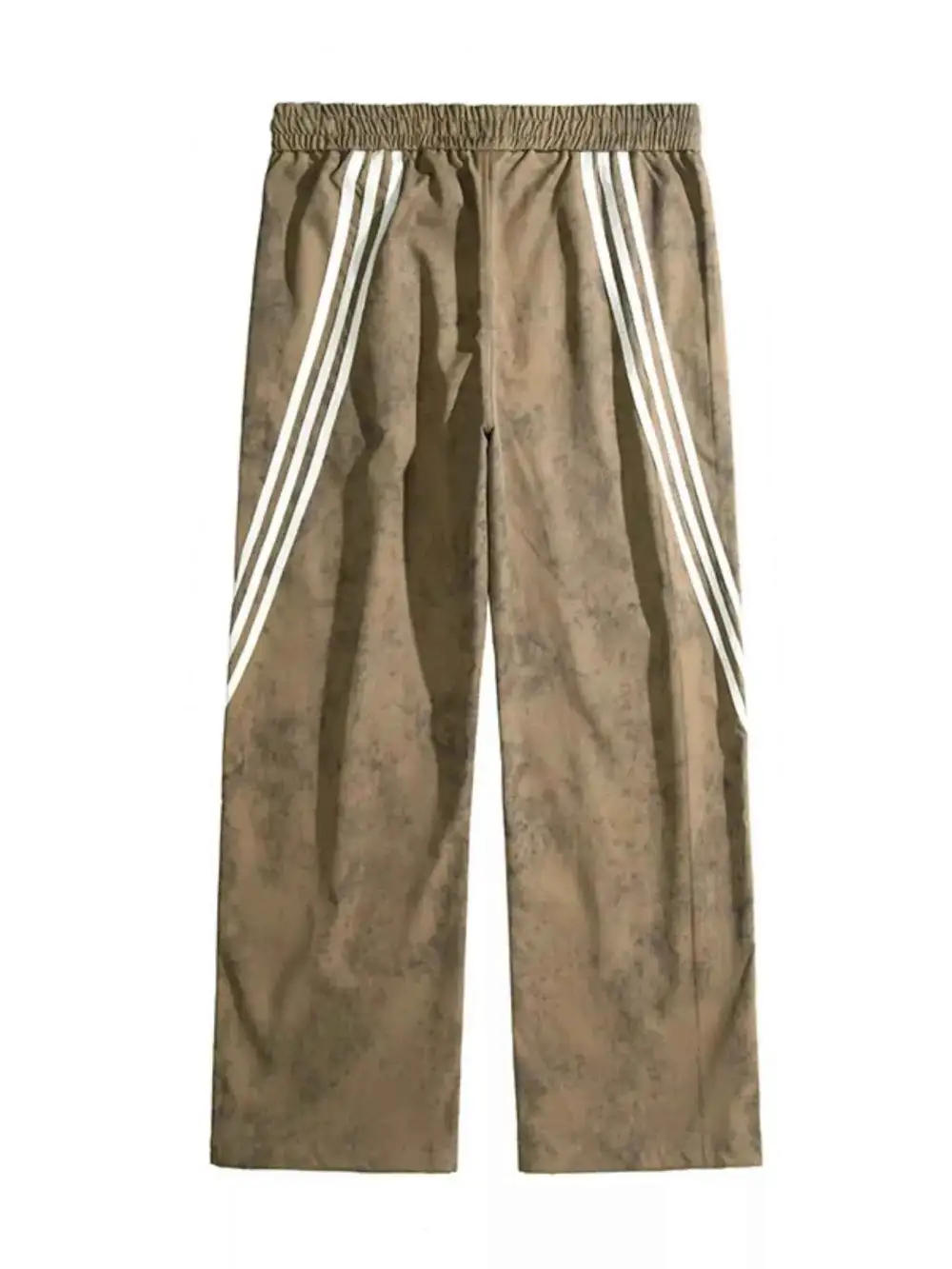 Tie-Dye Wide-Leg Casual Pants