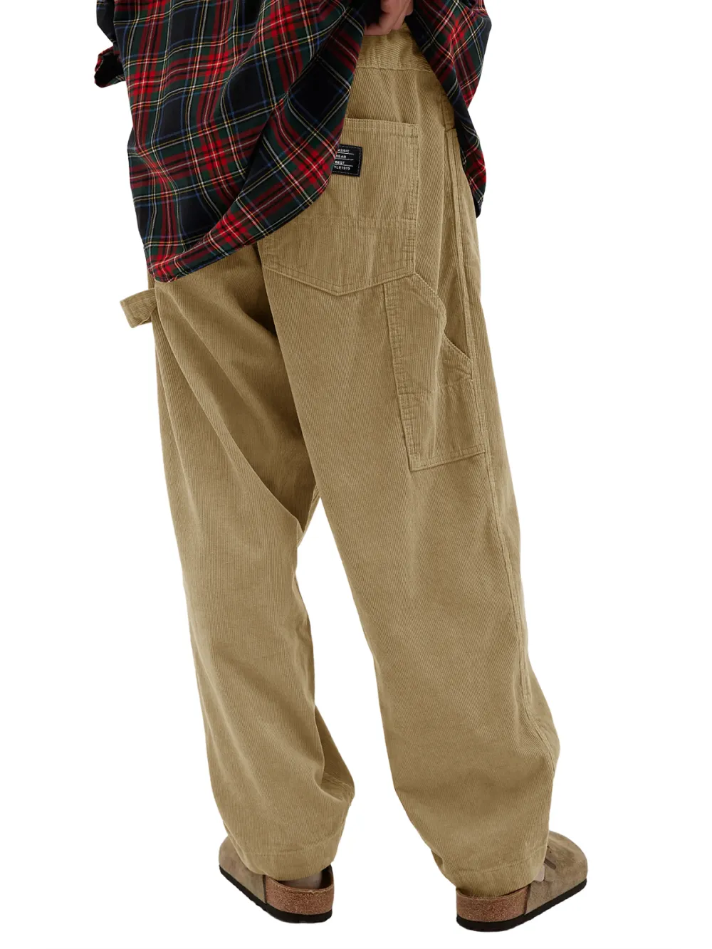 Structured Corduroy Utility Pocket Pants
