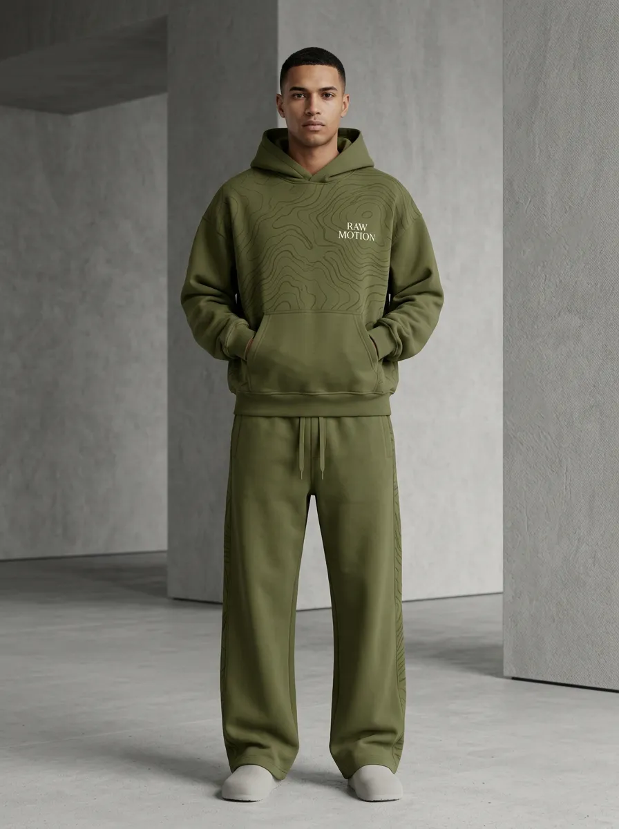 Urban Tracksuit Topographic Men's Two-Piece Tracksuit