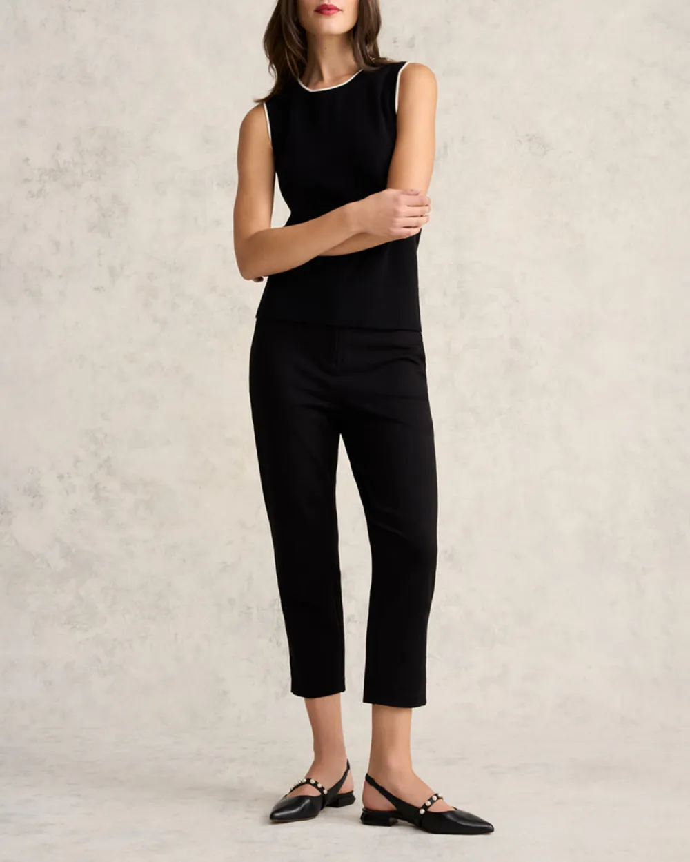 Contrast Rib Tank