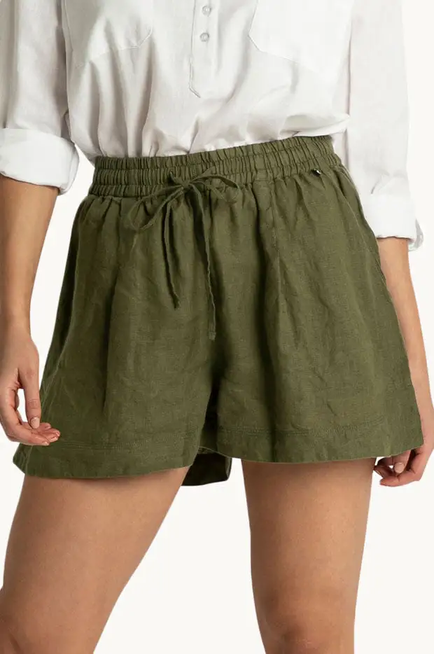 Linen Resort Pocket Shorts