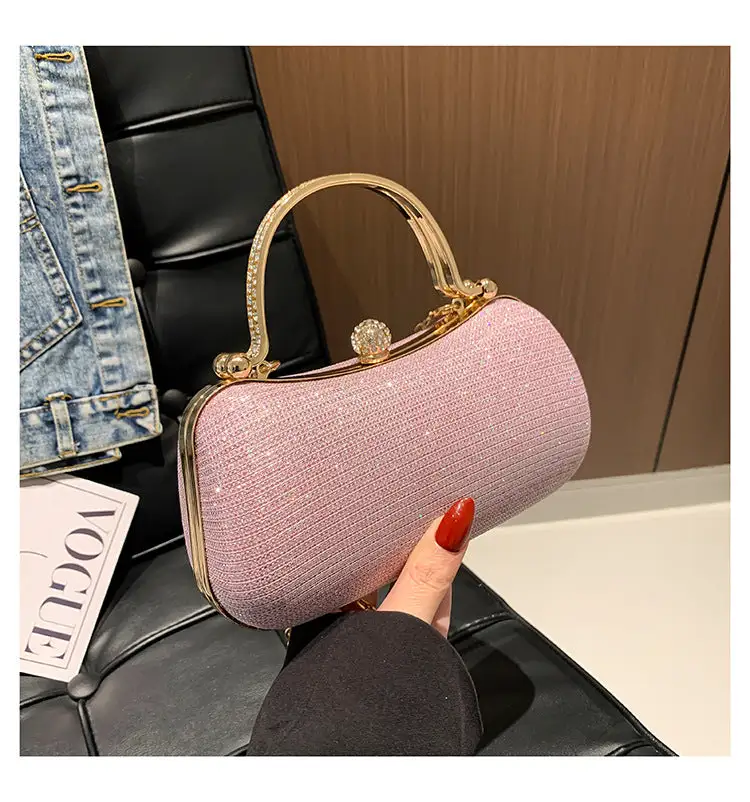 Structured Compact Clutch Bag